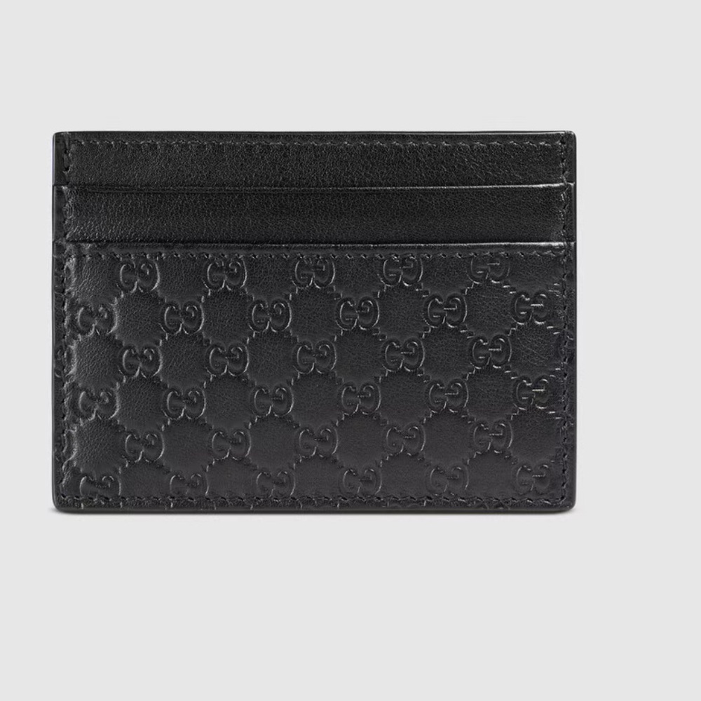 NEW Gucci MicroGuccissima card case